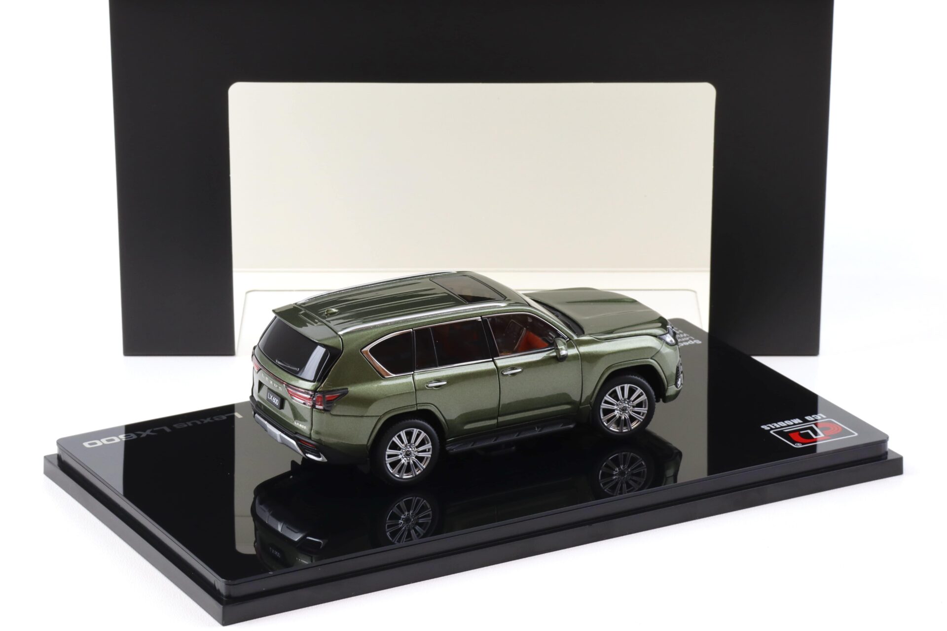 1:43 LCD Models Lexus LX600 SUV 2024 Nori green metallic LCD43013-NG