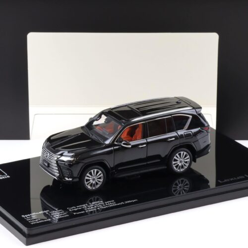 1:43 LCD Models Lexus LX600 SUV 2024 black LCD43013-BL