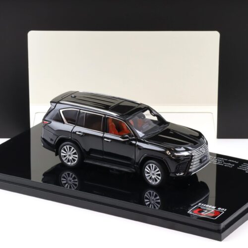 1:43 LCD Models Lexus LX600 SUV 2024 black LCD43013-BL