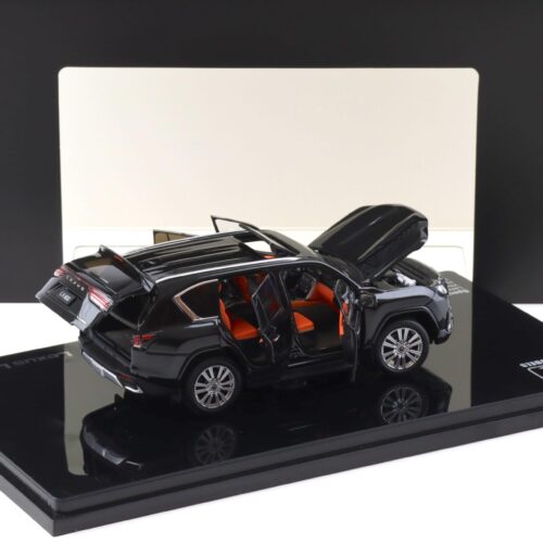 1:43 LCD Models Lexus LX600 SUV 2024 black LCD43013-BL