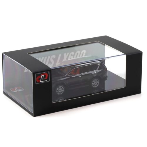 1:43 LCD Models Lexus LX600 SUV 2024 black LCD43013-BL