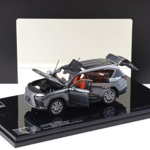 1:43 LCD Models Lexus LX600 SUV 2024 grey metallic LCD43013-GR