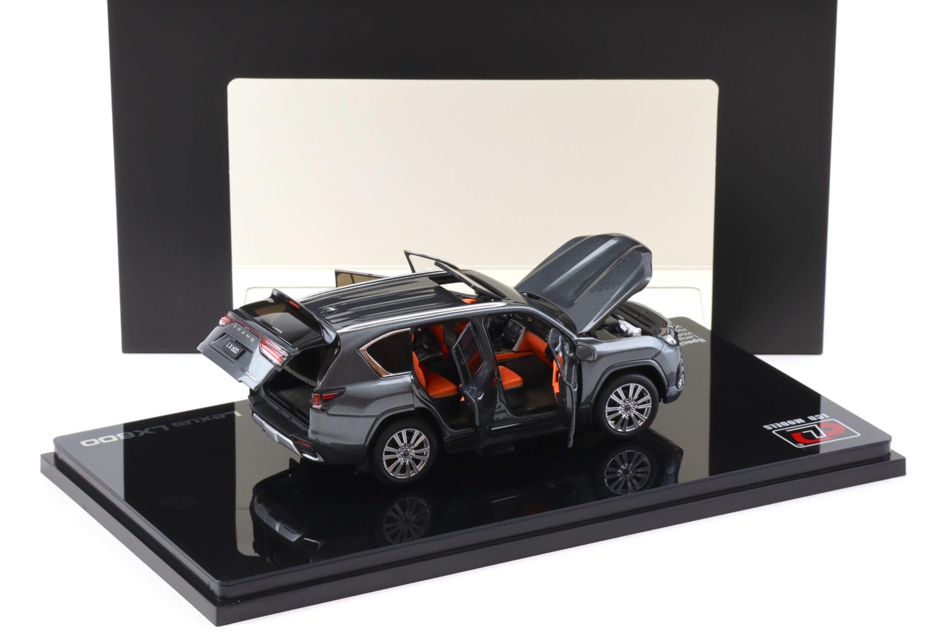 1:43 LCD Models Lexus LX600 SUV 2024 grey metallic LCD43013-GR