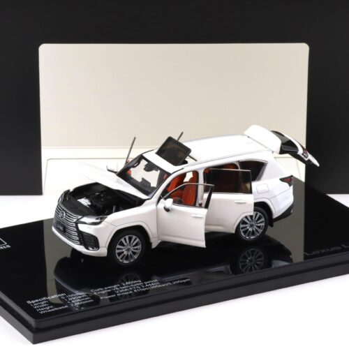 1:43 LCD Models Lexus LX600 SUV 2024 white metallic LCD43013-WH