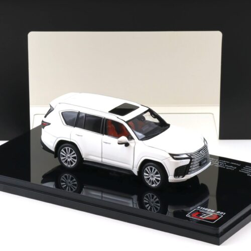 1:43 LCD Models Lexus LX600 SUV 2024 white metallic LCD43013-WH