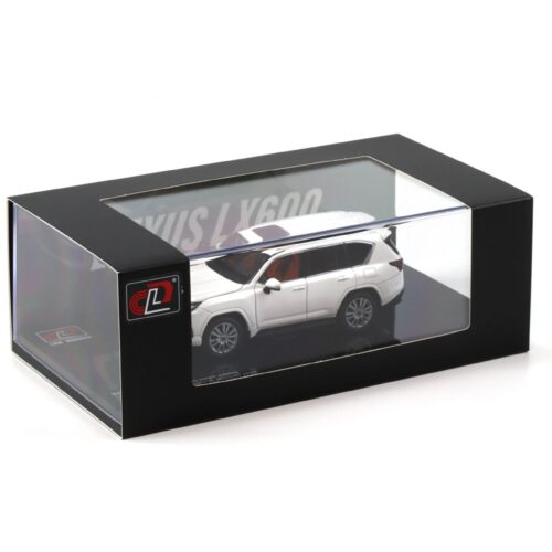 1:43 LCD Models Lexus LX600 SUV 2024 white metallic LCD43013-WH