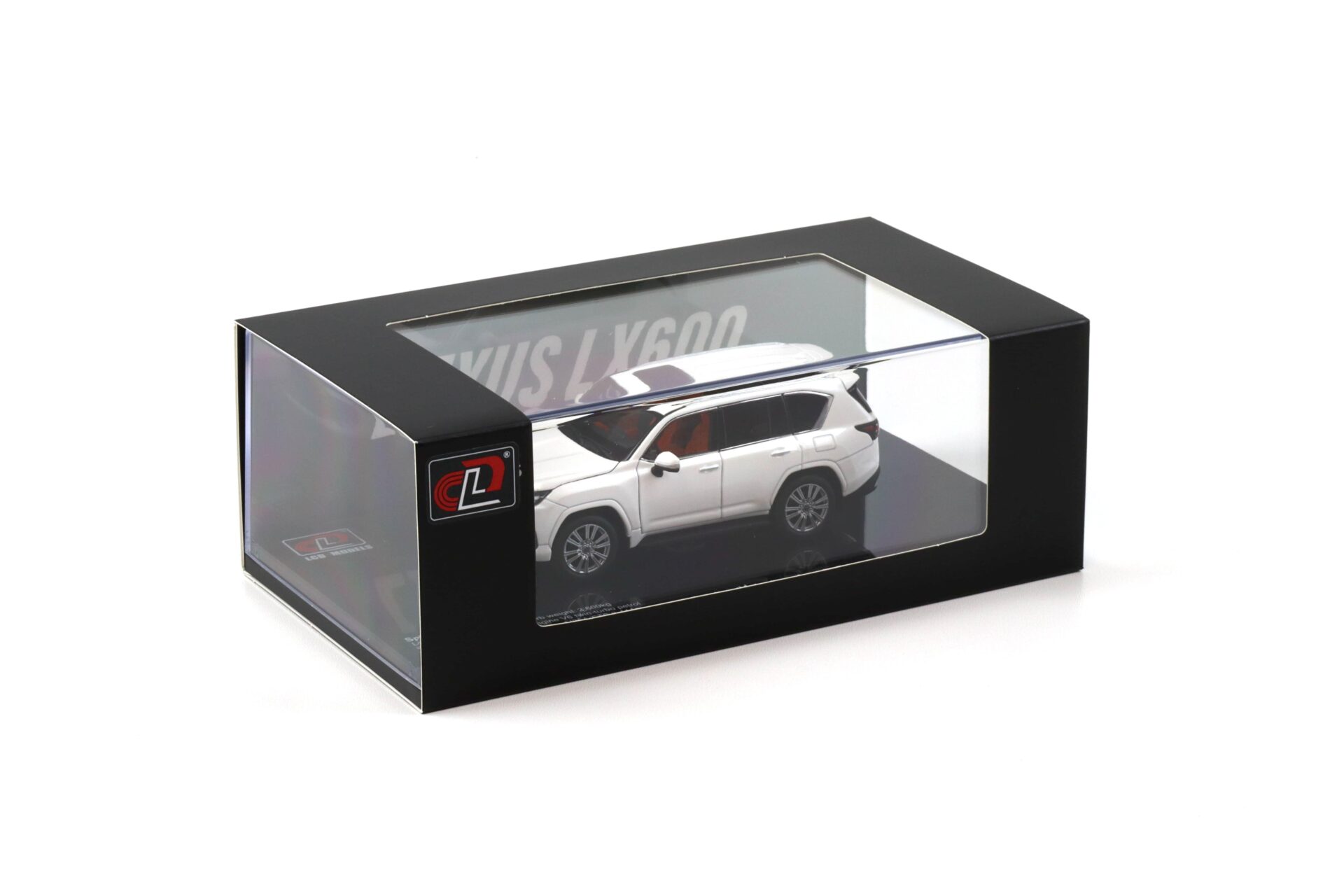1:43 LCD Models Lexus LX600 SUV 2024 white metallic LCD43013-WH