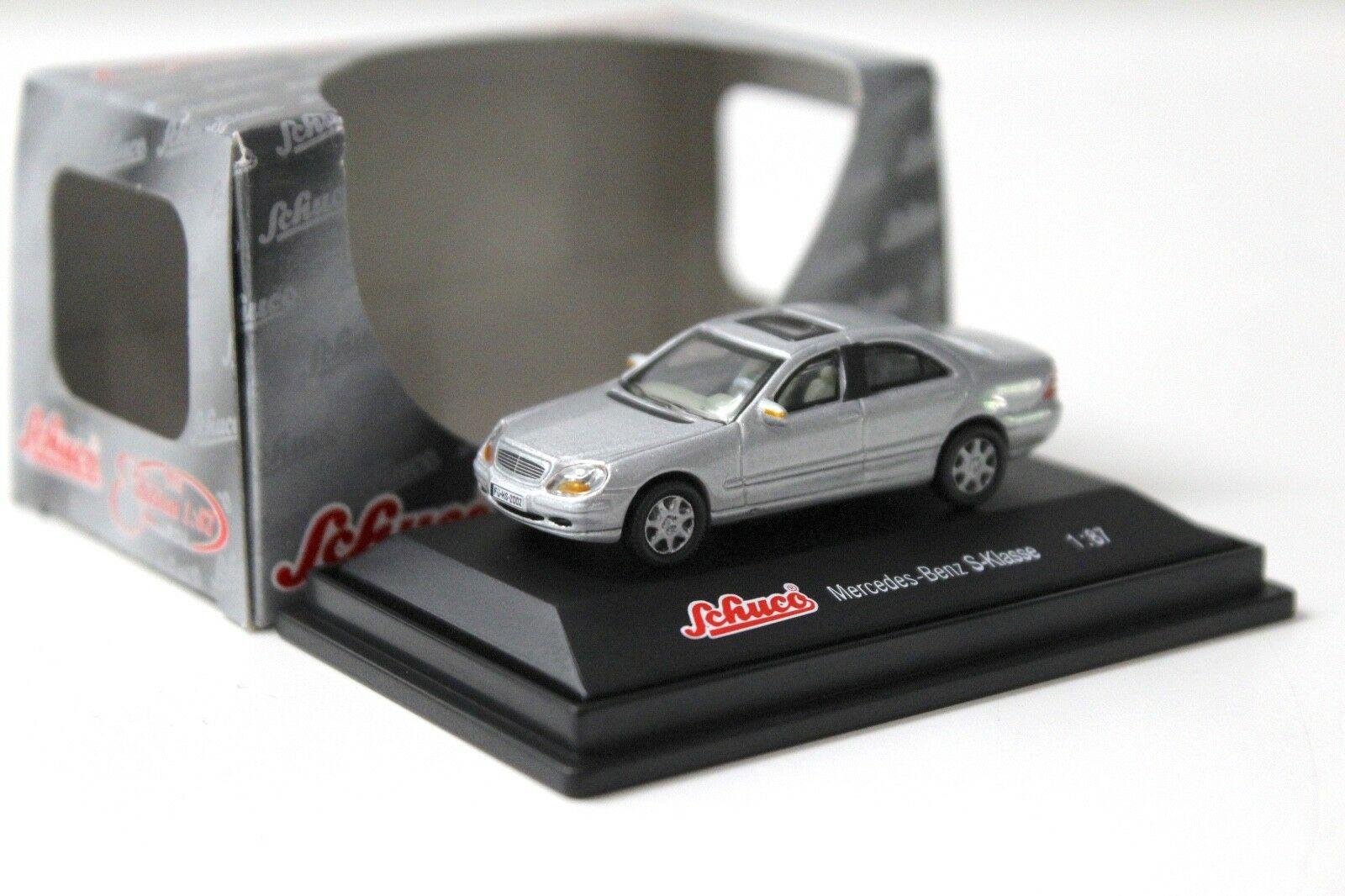 1:87 Schuco Mercedes S-Klasse Limousine silver