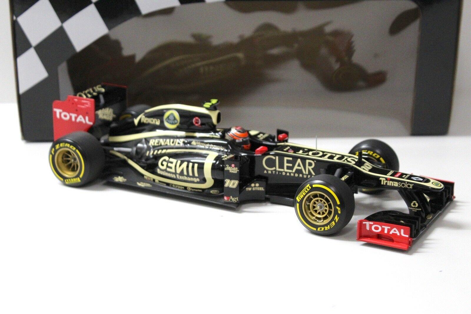 1:18 Minichamps Lotus F1 Renault E20 R.Grosjean 2012
