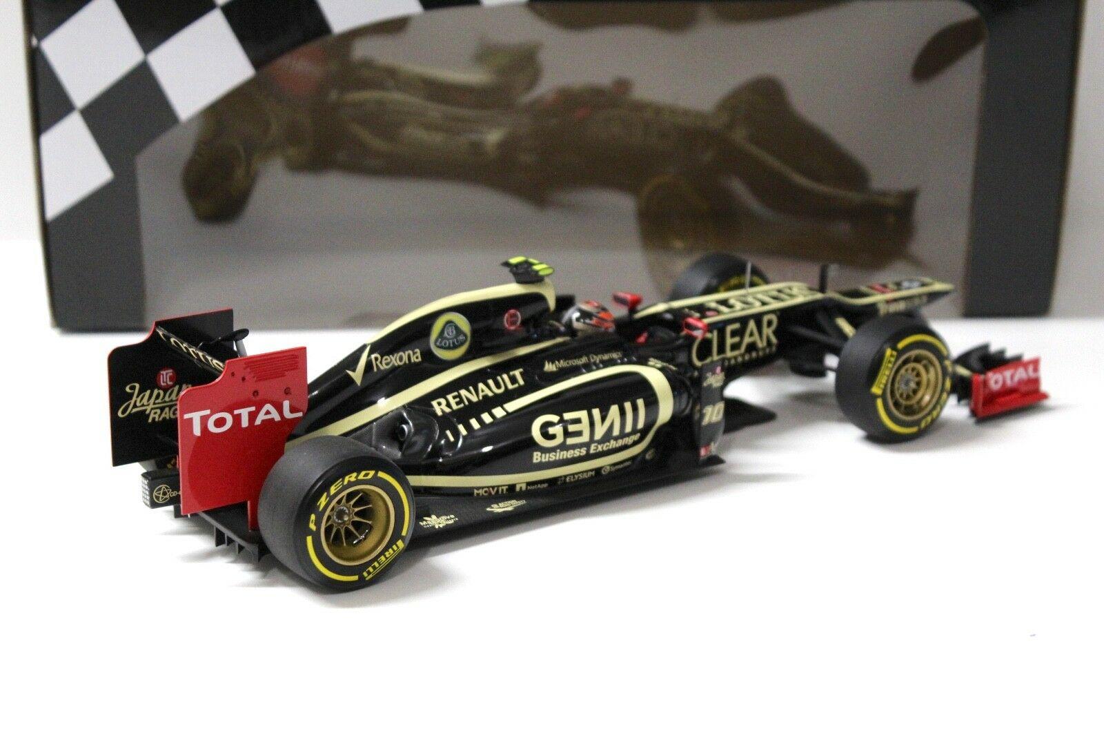 1:18 Minichamps Lotus F1 Renault E20 R.Grosjean 2012