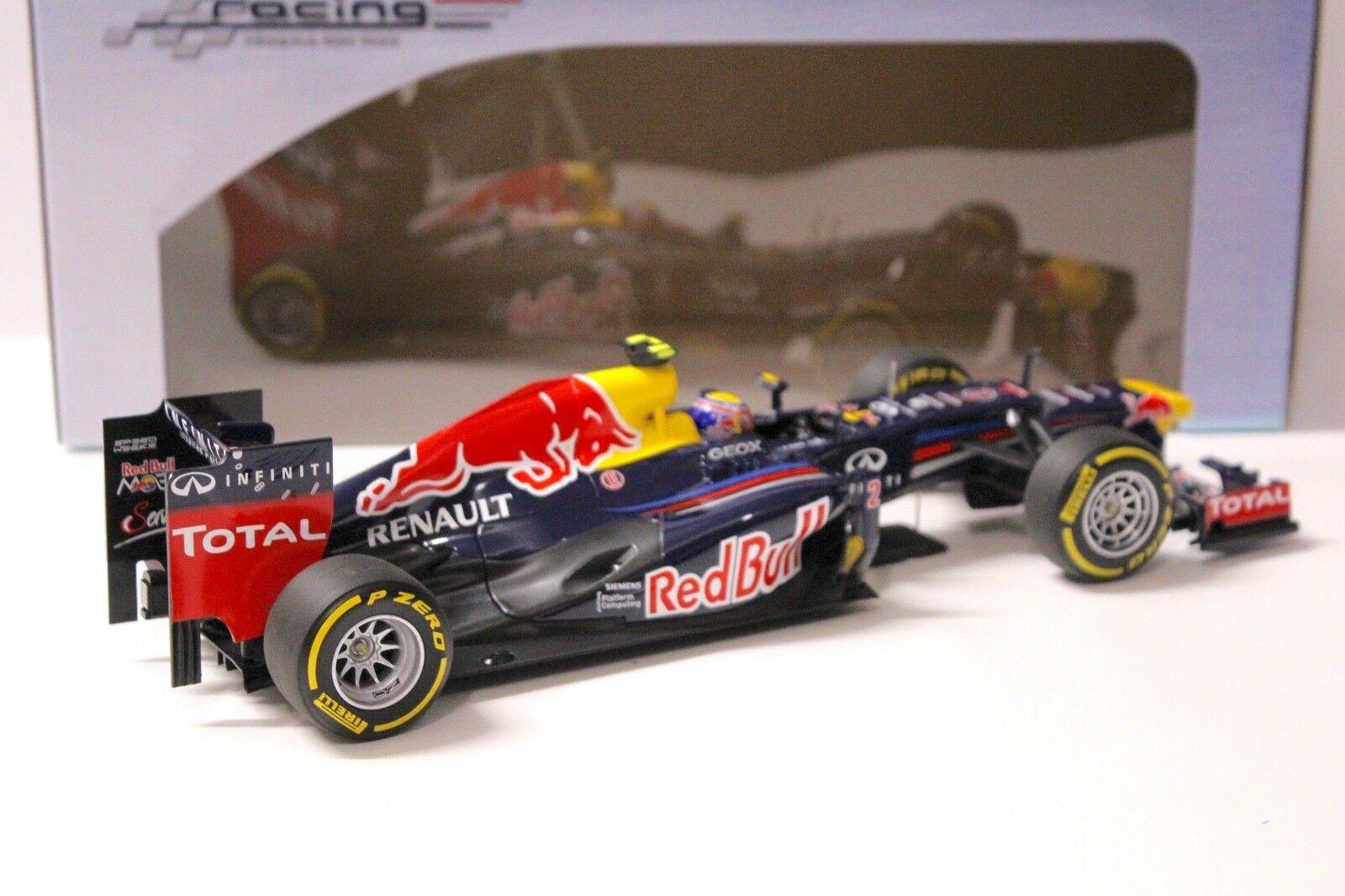 1:18 Minichamps Red Bull Racing Renault RB8 F1 Webber 2012