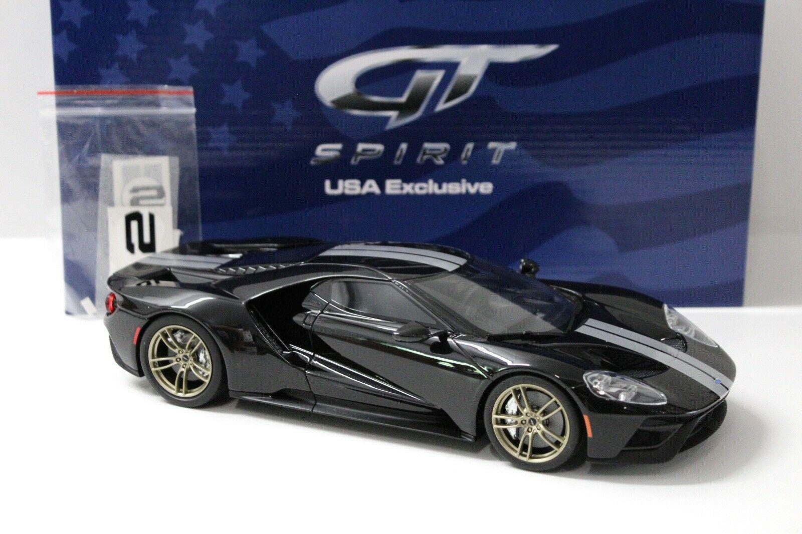 1:18 GT Spirit GTUS001B Ford GT 2016 black *USA EXCLUSIVE*
