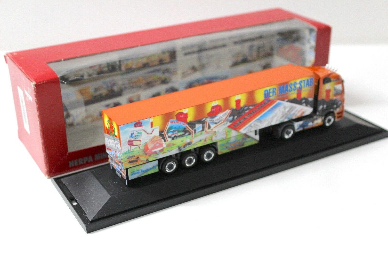 1:87 Herpa Mercedes Actros Kühlkof. 25 Jahre MASS:STAB