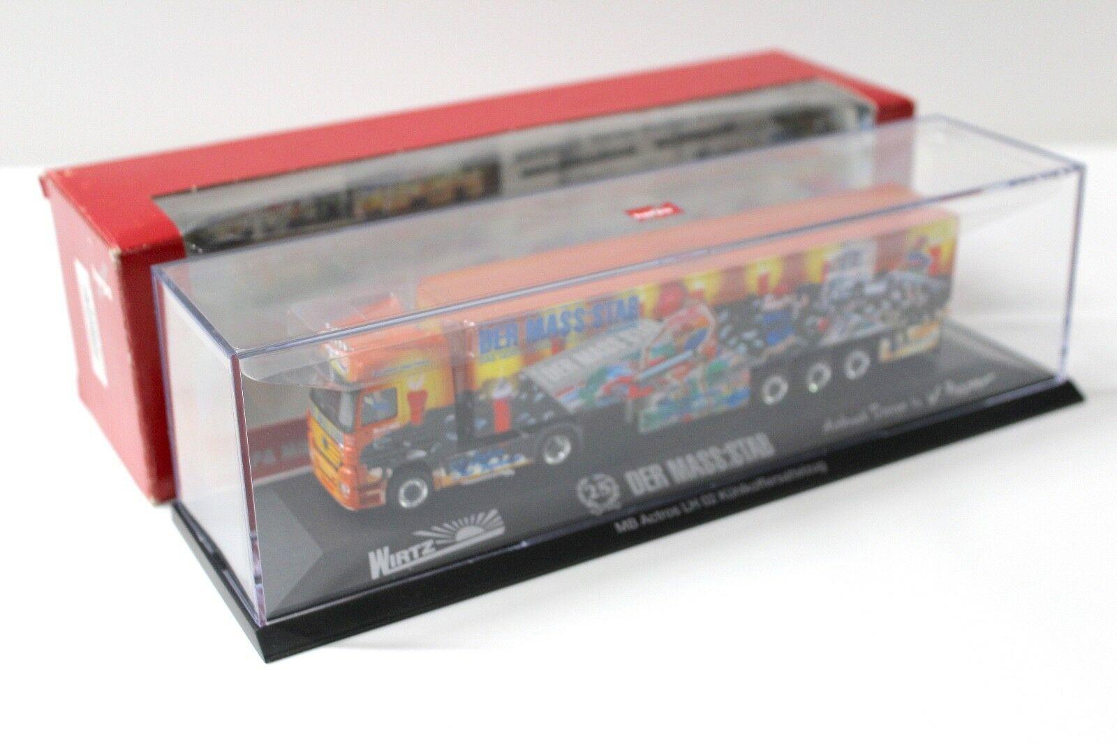 1:87 Herpa Mercedes Actros Kühlkof. 25 Jahre MASS:STAB