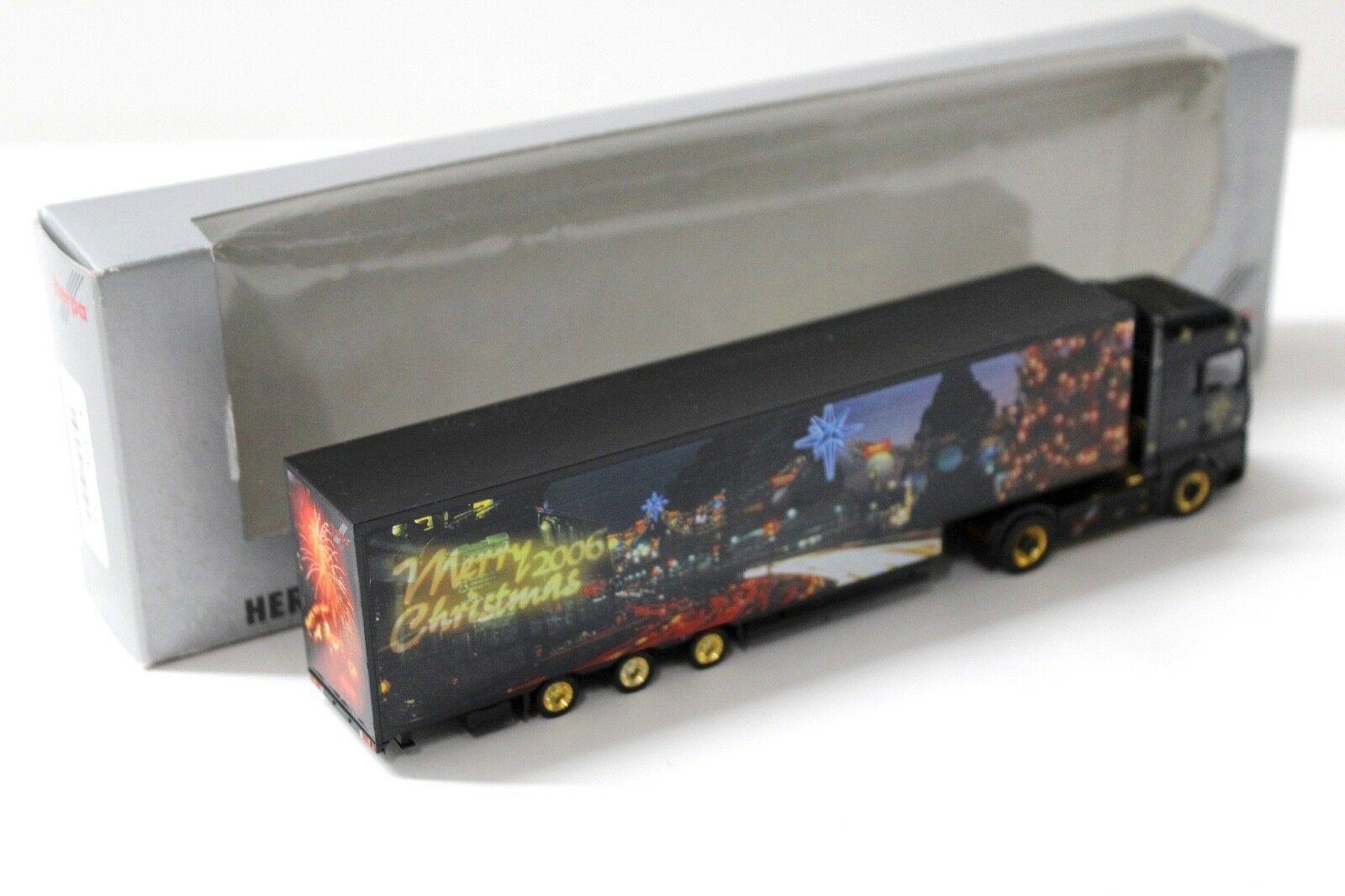 1:87 Herpa MAN TGA XXL Jumbokoffer Weihnachten 2006
