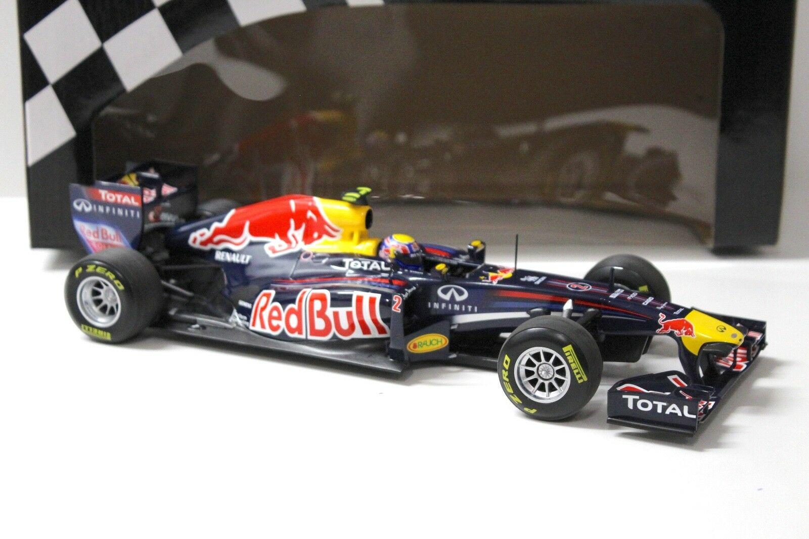 1:18 Minichamps Red Bull Racing Renault RB7 F1 Webber