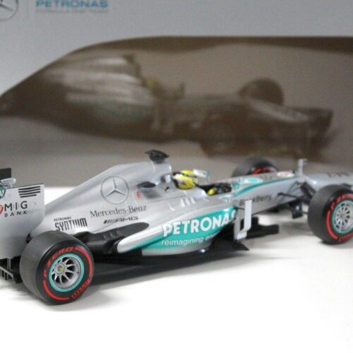 1:18 Minichamps Mercedes F1 AMG Petronas W04 Rosberg Monaco GP Winner 2013