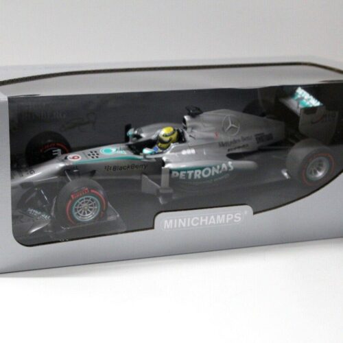 1:18 Minichamps Mercedes F1 AMG Petronas W04 Rosberg Monaco GP Winner 2013
