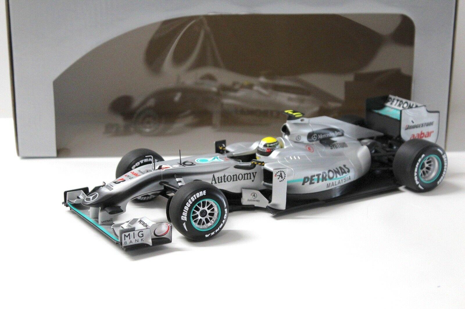 1:18 Minichamps Mercedes GP F1 Petronas W01 Rosberg 2010