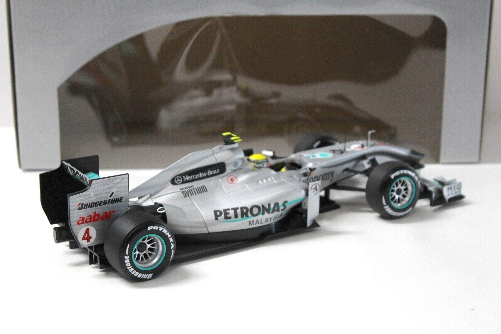 1:18 Minichamps Mercedes GP F1 Petronas W01 Rosberg 2010