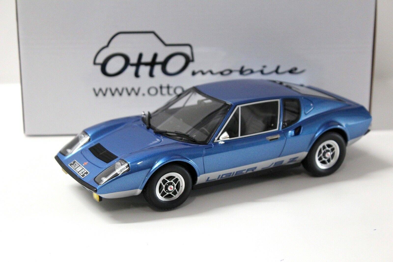 1:18 OTTO mobile OT293 Ligier JS2 Coupe 1973 blue