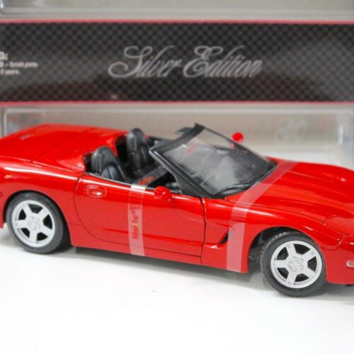 1:18 Maisto Chevrolet Corvette C5 Convertible red 1998 - Image 2