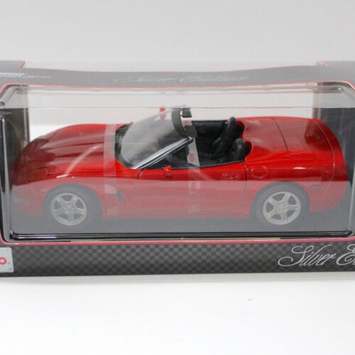 1:18 Maisto Chevrolet Corvette C5 Convertible red 1998 - Image 4