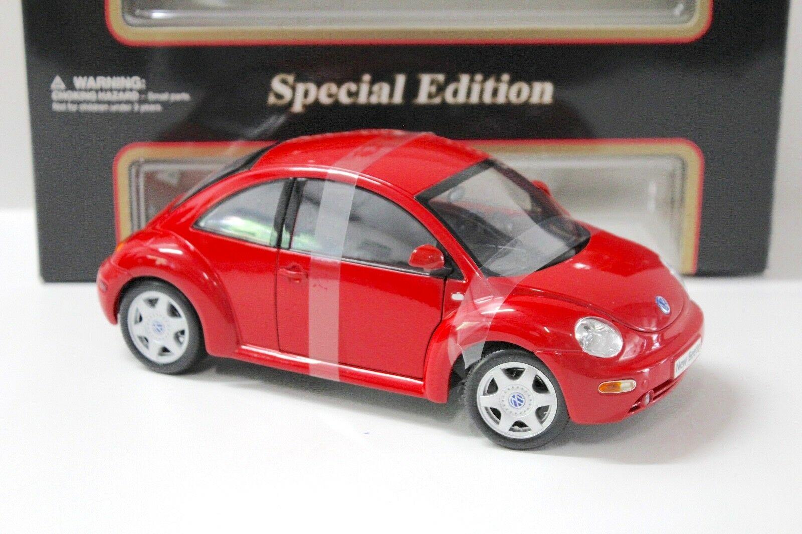 1:18 Maisto VW New Beetle red