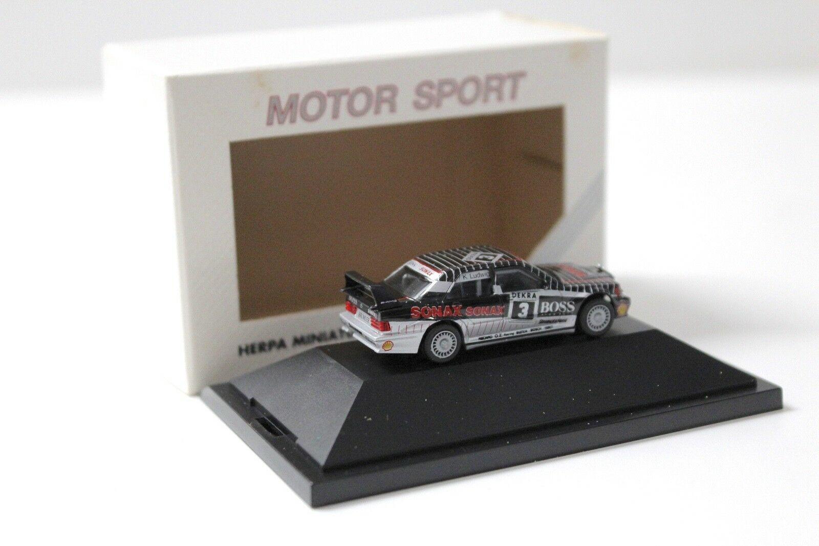 1:87 Herpa AMG Mercedes 190E K.Ludwig SONAX #3