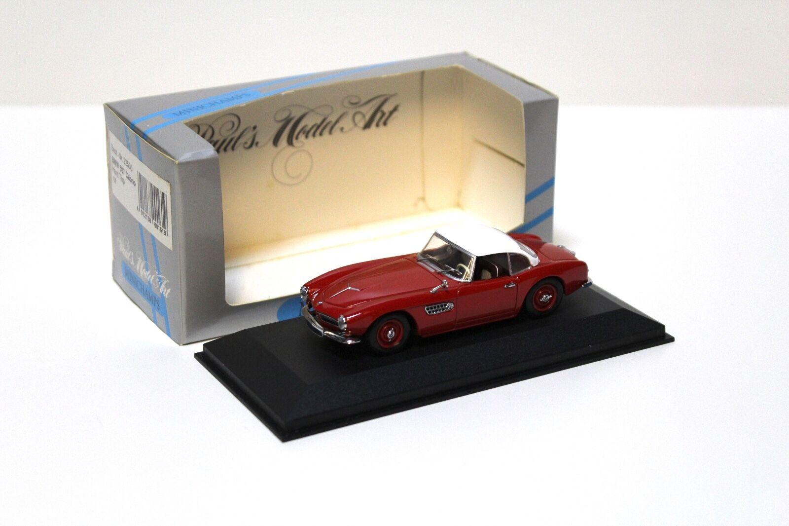 1:43 Minichamps BMW 507 Cabrio *Hard Top* red