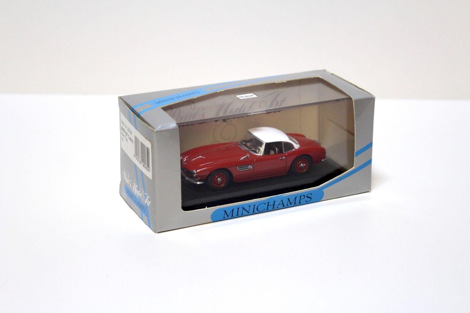 1:43 Minichamps BMW 507 Cabrio *Hard Top* red