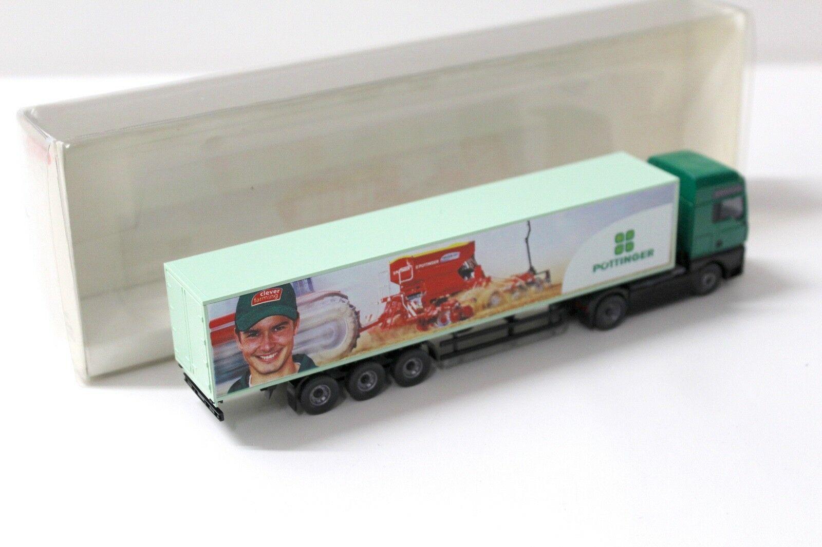 1:87 Wiking Steyr ST-A XXL Koffer-Sattelzug PÖTTINGER