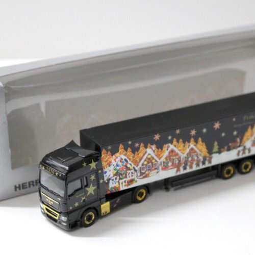 1:87 Herpa MAN TGX XXL Koffer-SZ "Weihnachten 2009"