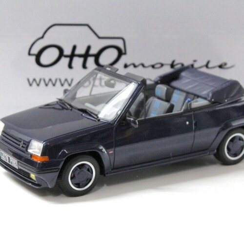 1:18 OTTO mobile OT280 Renault 5 GT Turbo Cabriolet dark blue