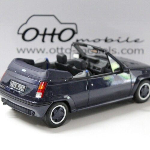 1:18 OTTO mobile OT280 Renault 5 GT Turbo Cabriolet dark blue - Image 3