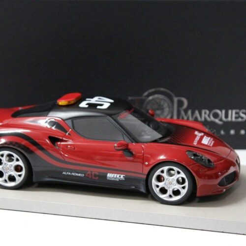 1:18 BBR Top Marques Alfa Romeo 4C SafetyCar WTCC 2014