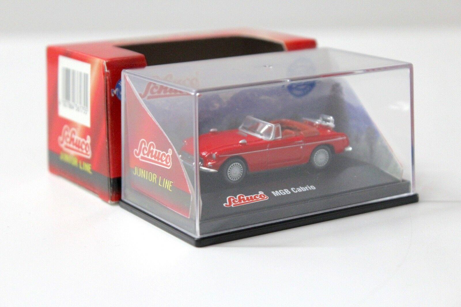 1:72 Schuco MGB Cabrio red
