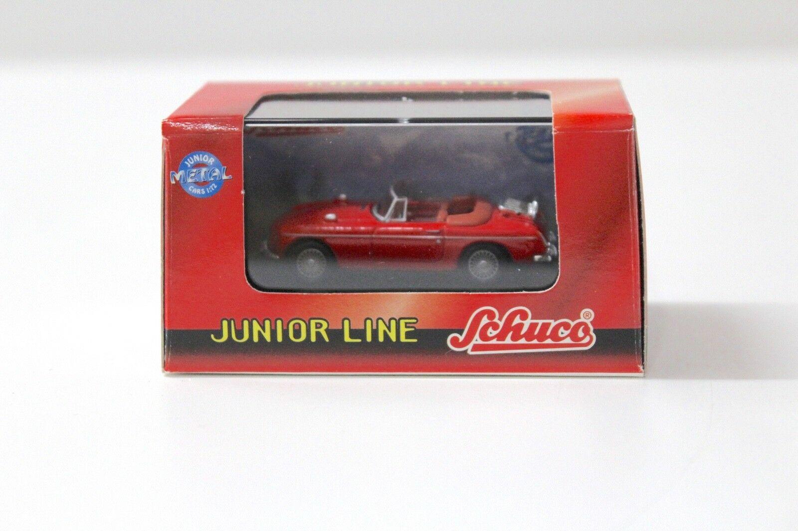 1:72 Schuco MGB Cabrio red