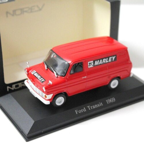 1:43 Norev Ford Transit MKI 1969 *MARLEY* red