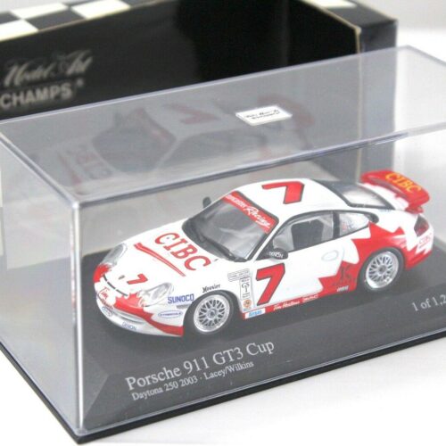 1:43 Minichamps Porsche 911 GT3 CUP Daytona 250 Lacey #7