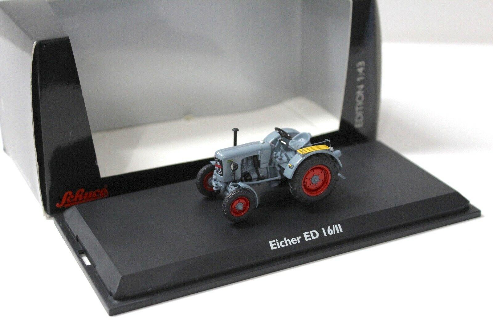 1:43 Schuco Eicher ED 16/11 Traktor grey