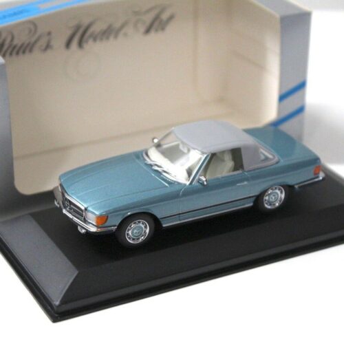 1:43 Minichamps Mercedes 350SL Cabriolet SOFT-TOP green