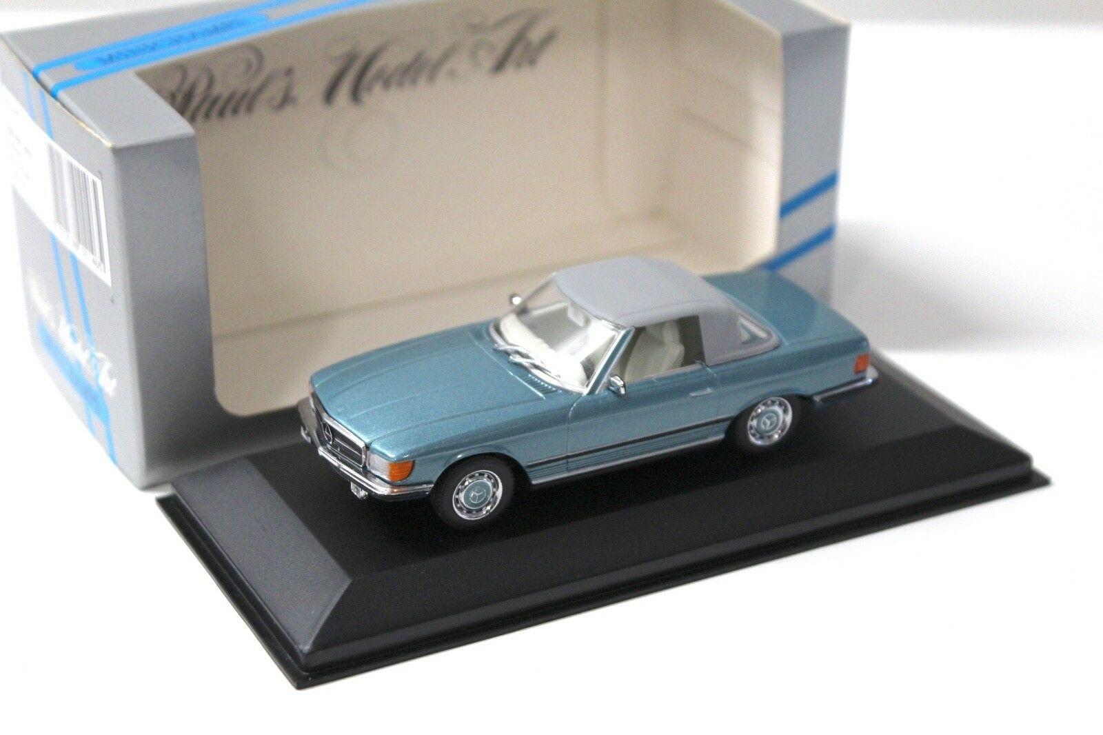 1:43 Minichamps Mercedes 350SL Cabriolet SOFT-TOP green