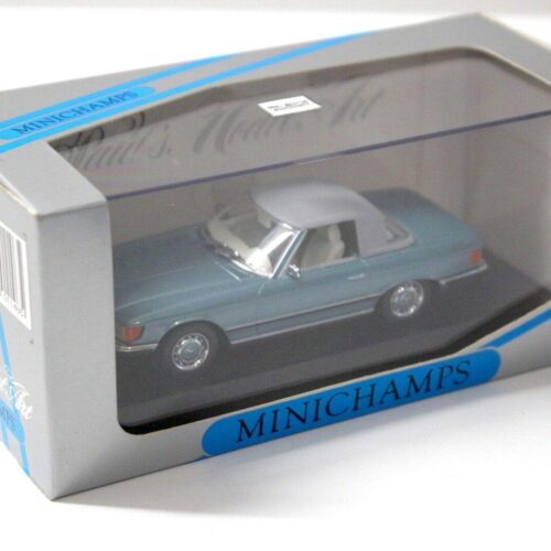 1:43 Minichamps Mercedes 350SL Cabriolet SOFT-TOP green