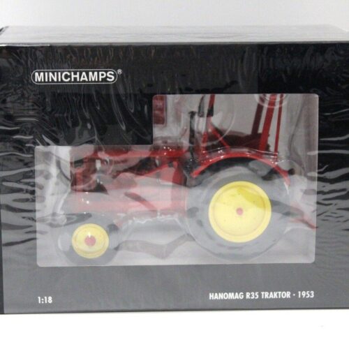 1:18 Minichamps Hanomag R35 Traktor 1953 red