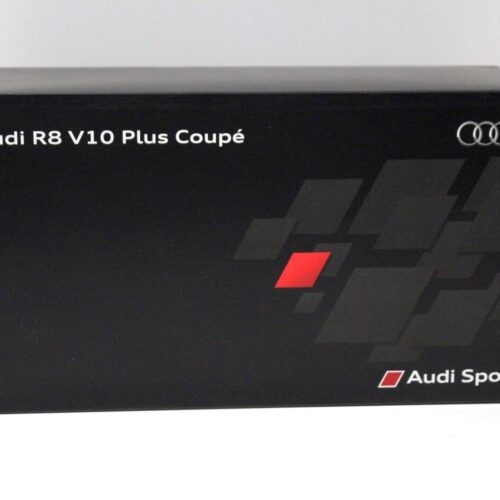 1:18 iScale Audi R8 V10 Plus Coupe yellow DEALER VERSION