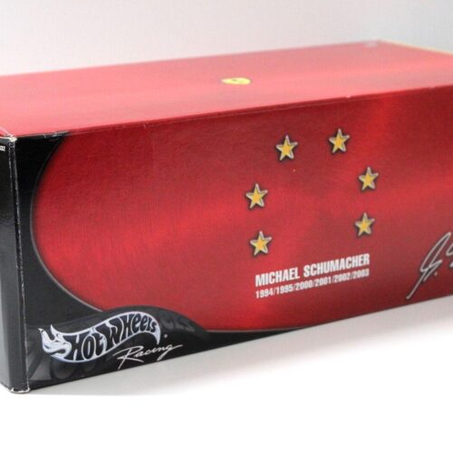 1:18 Hot Wheels Ferrari F2003 SIX Time World Champion CHROM EDITION
