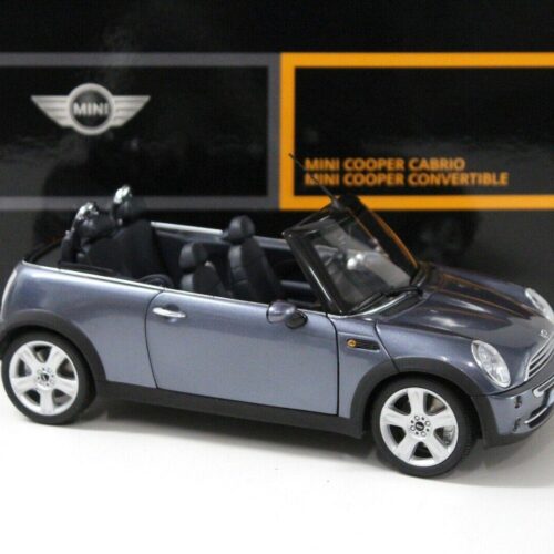 1:18 Kyosho Mini Cooper Convertible R52 Cool blue DEALER VERSION
