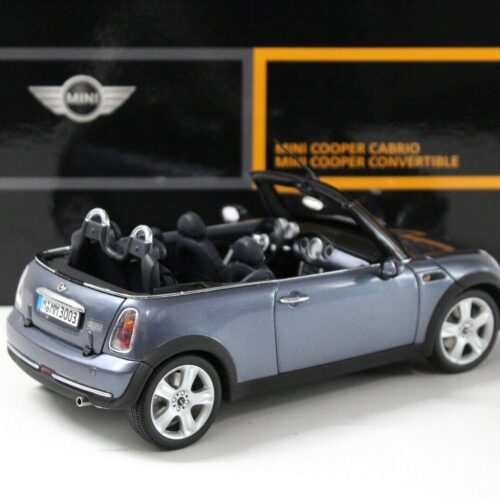 1:18 Kyosho Mini Cooper Convertible R52 Cool blue DEALER VERSION
