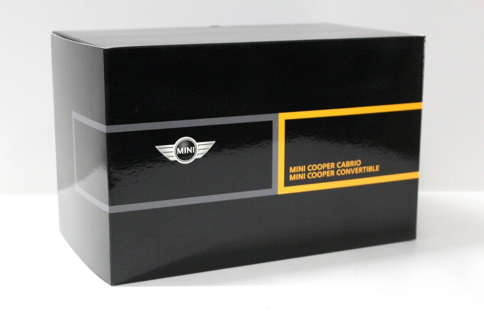 1:18 Kyosho Mini Cooper Convertible R52 Cool blue DEALER VERSION